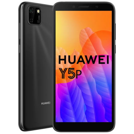 Смартфон Huawei Y5P 2 ГБ + 32 ГБ («Полночный чёрный» | Midnight Black)